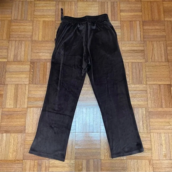 SOLD Brown Soft Velour Pants - Picture 5 of 5